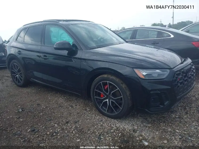 2022 Audi Sq5 Premium Plus Tfsi Quattro Tiptronic VIN: WA1B4AFY7N2030411 Lot: 42550965