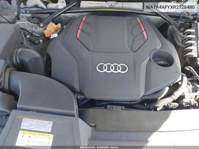 2024 Audi Sq5 Premium Tfsi Quattro Tiptronic VIN: WA1A4AFYXR2128480 Lot: 42142108
