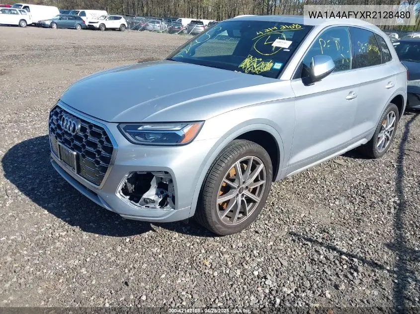 2024 Audi Sq5 Premium Tfsi Quattro Tiptronic VIN: WA1A4AFYXR2128480 Lot: 42142108