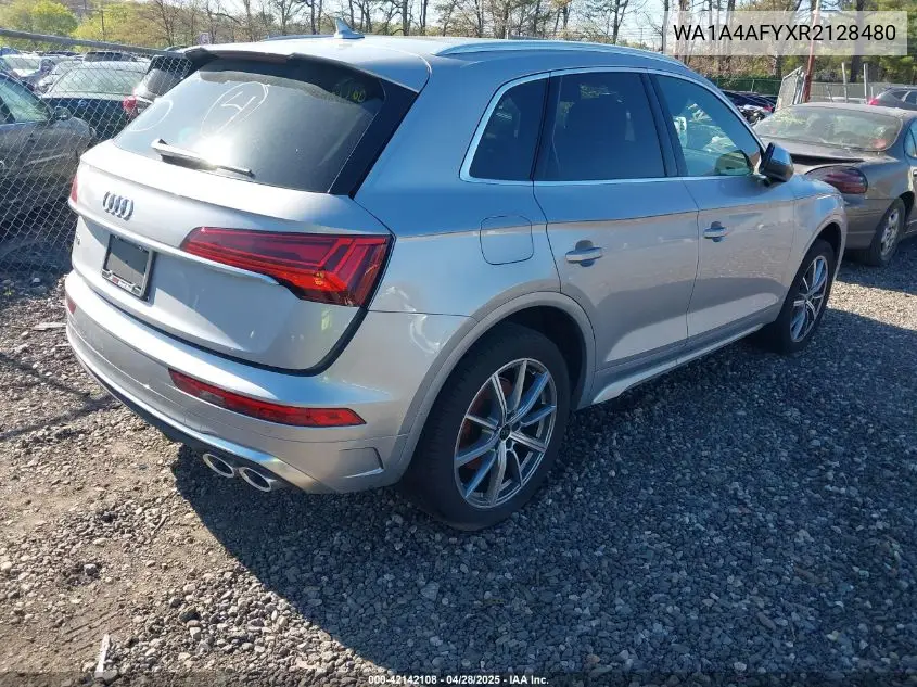 2024 Audi Sq5 Premium Tfsi Quattro Tiptronic VIN: WA1A4AFYXR2128480 Lot: 42142108