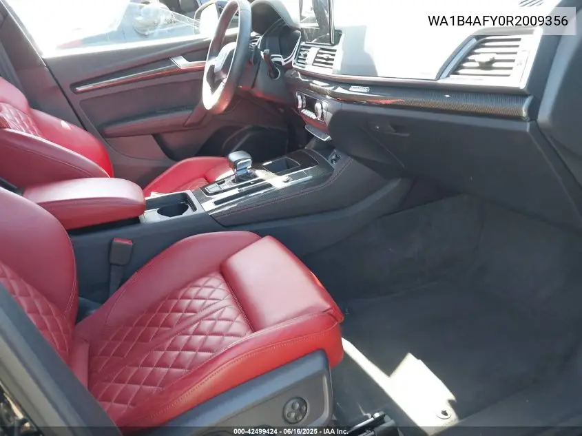 2024 Audi Sq5 Premium Plus Tfsi Quattro Tiptronic VIN: WA1B4AFY0R2009356 Lot: 42499424