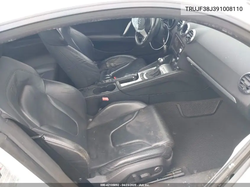 2009 Audi Tt 2.0T VIN: TRUJF38J391008110 Lot: 42105892