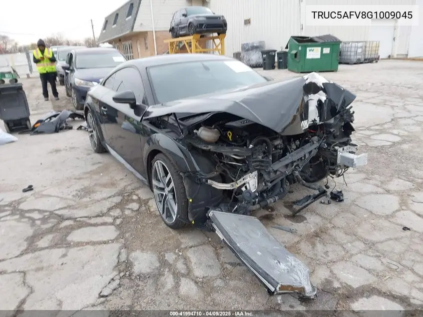 2016 Audi Tt 2.0T VIN: TRUC5AFV8G1009045 Lot: 41994710
