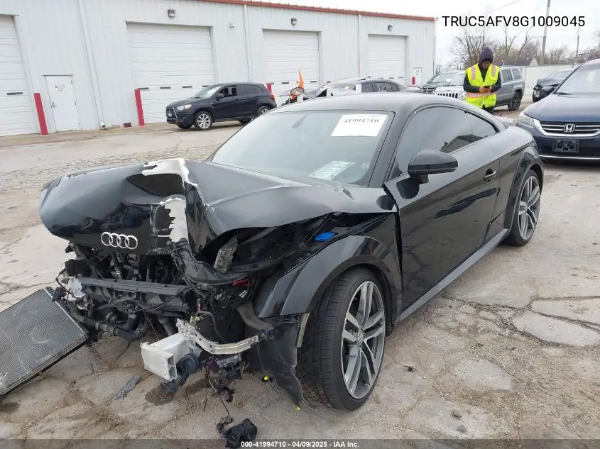 2016 Audi Tt 2.0T VIN: TRUC5AFV8G1009045 Lot: 41994710