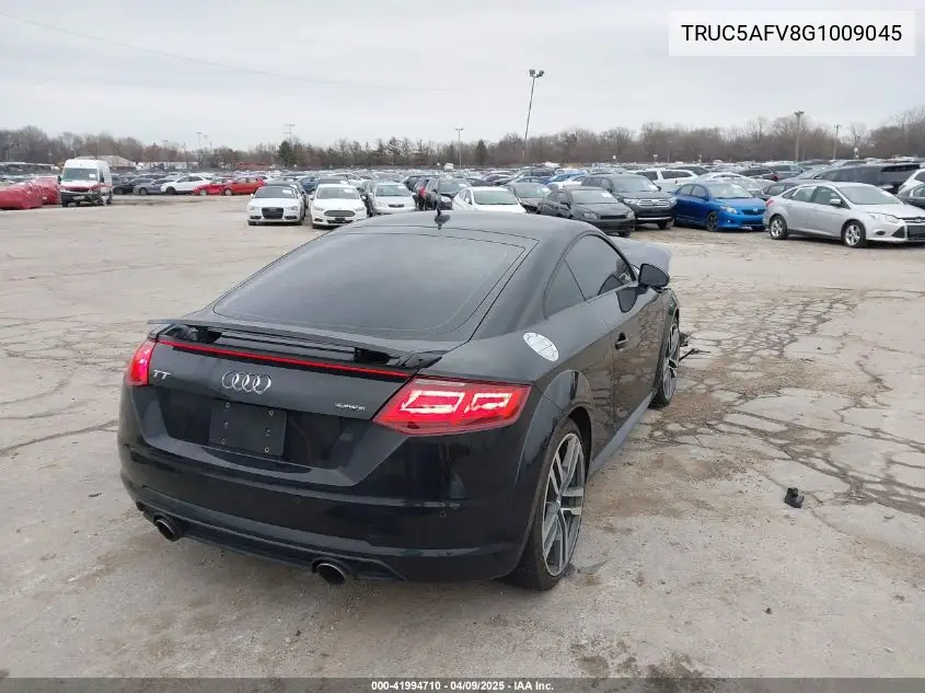 2016 Audi Tt 2.0T VIN: TRUC5AFV8G1009045 Lot: 41994710