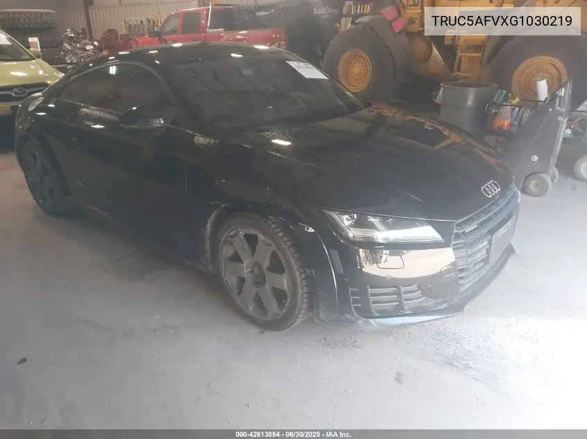 2016 Audi Tt 2.0T VIN: TRUC5AFVXG1030219 Lot: 42613854