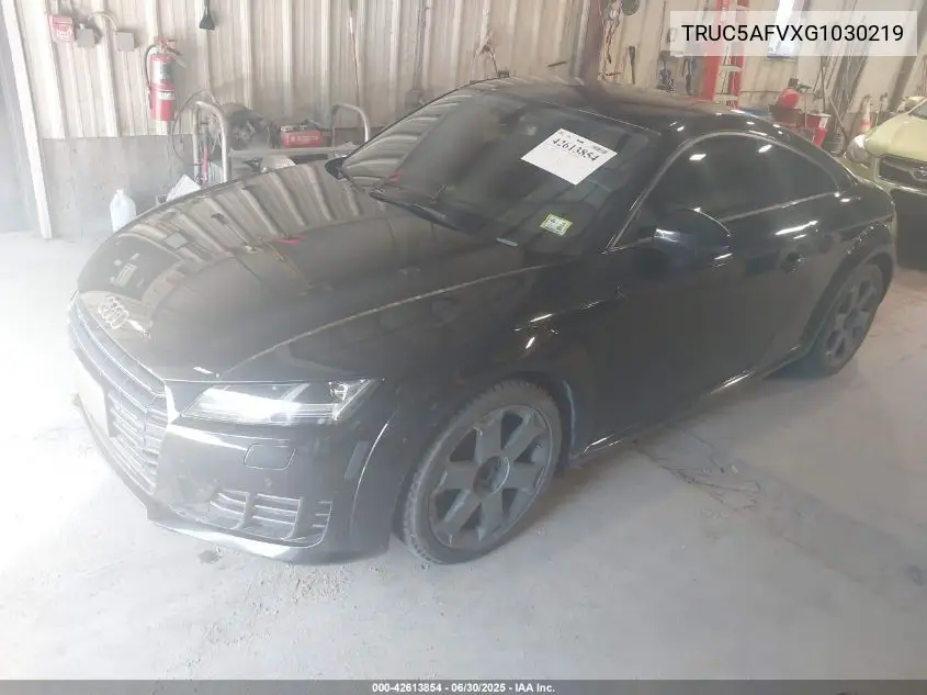 2016 Audi Tt 2.0T VIN: TRUC5AFVXG1030219 Lot: 42613854