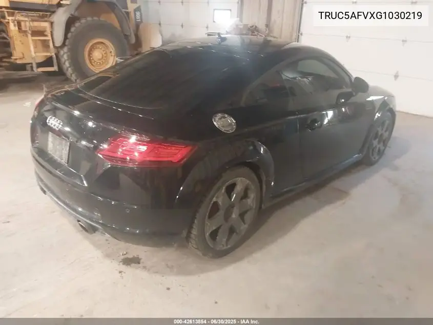 2016 Audi Tt 2.0T VIN: TRUC5AFVXG1030219 Lot: 42613854
