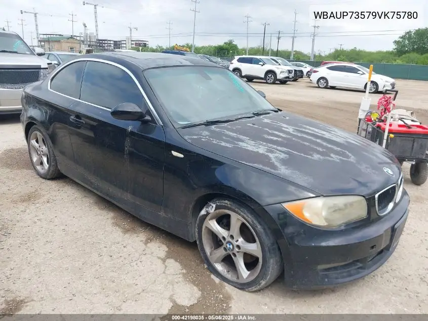 2009 BMW 128I VIN: WBAUP73579VK75780 Lot: 42198035