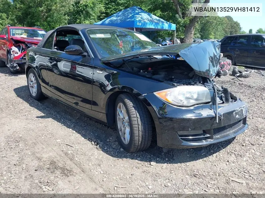 2009 BMW 128I VIN: WBAUN13529VH81412 Lot: 42466443