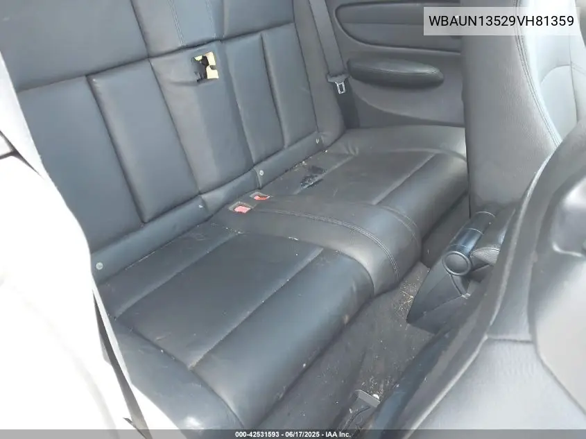 2009 BMW 128I VIN: WBAUN13529VH81359 Lot: 42531593
