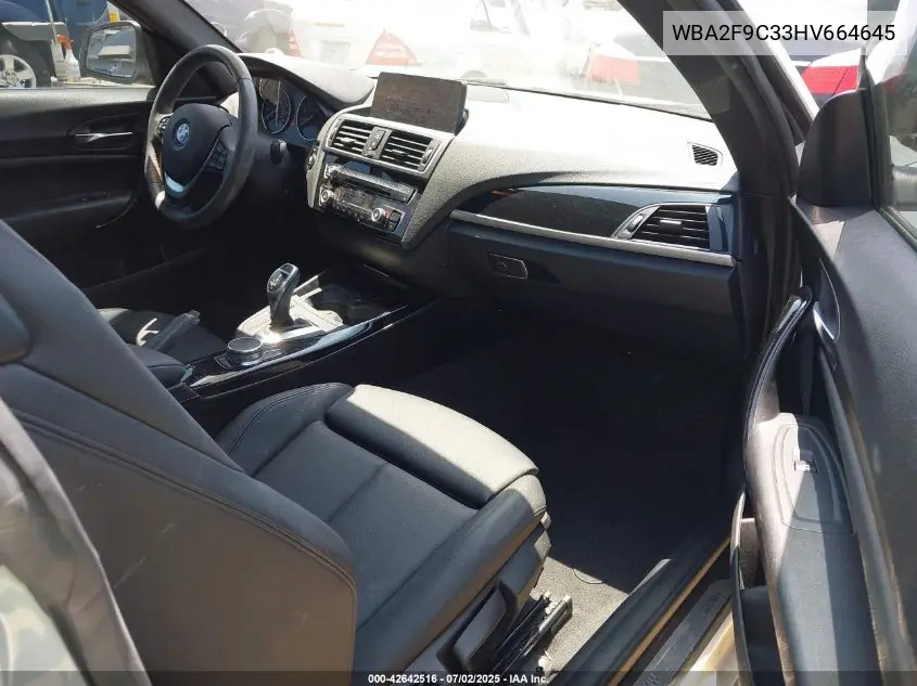 2017 BMW 230I VIN: WBA2F9C33HV664645 Lot: 42642516