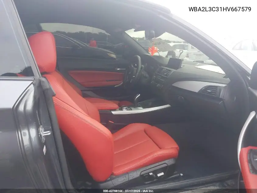 2017 BMW M240I xDrive VIN: WBA2L3C31HV667579 Lot: 42766144
