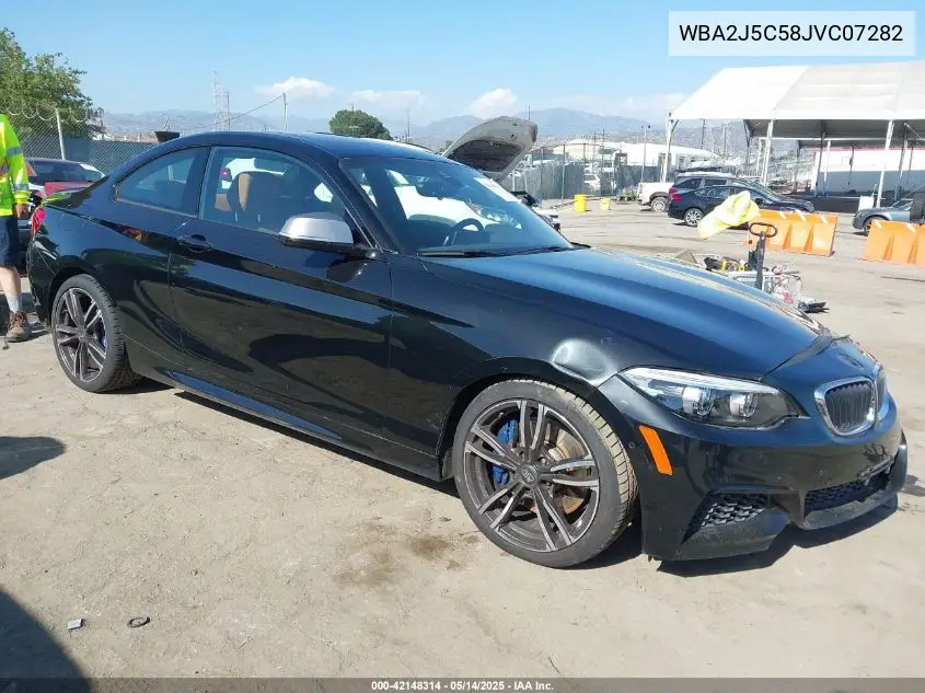 2018 BMW M240I VIN: WBA2J5C58JVC07282 Lot: 42148314