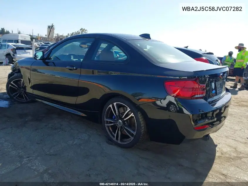 2018 BMW M240I VIN: WBA2J5C58JVC07282 Lot: 42148314