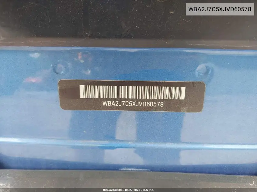 2018 BMW M240I xDrive VIN: WBA2J7C5XJVD60578 Lot: 42346606