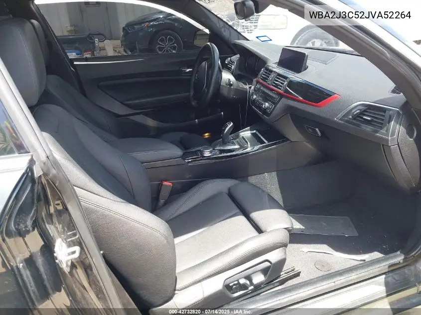 2018 BMW 230I xDrive VIN: WBA2J3C52JVA52264 Lot: 42732820