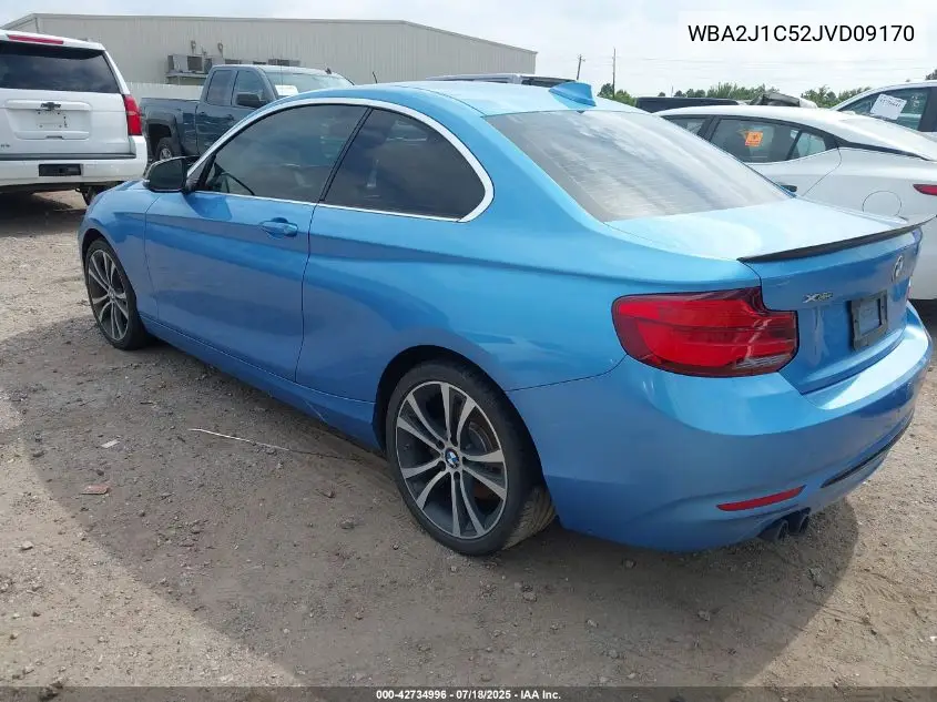 2018 BMW 230I VIN: WBA2J1C52JVD09170 Lot: 42734996