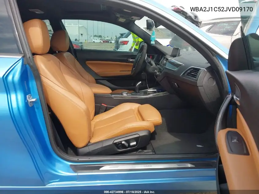 2018 BMW 230I VIN: WBA2J1C52JVD09170 Lot: 42734996
