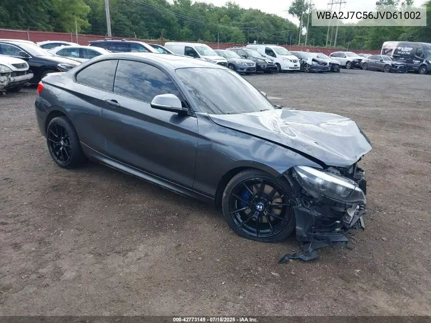 2018 BMW M240I xDrive VIN: WBA2J7C56JVD61002 Lot: 42773149