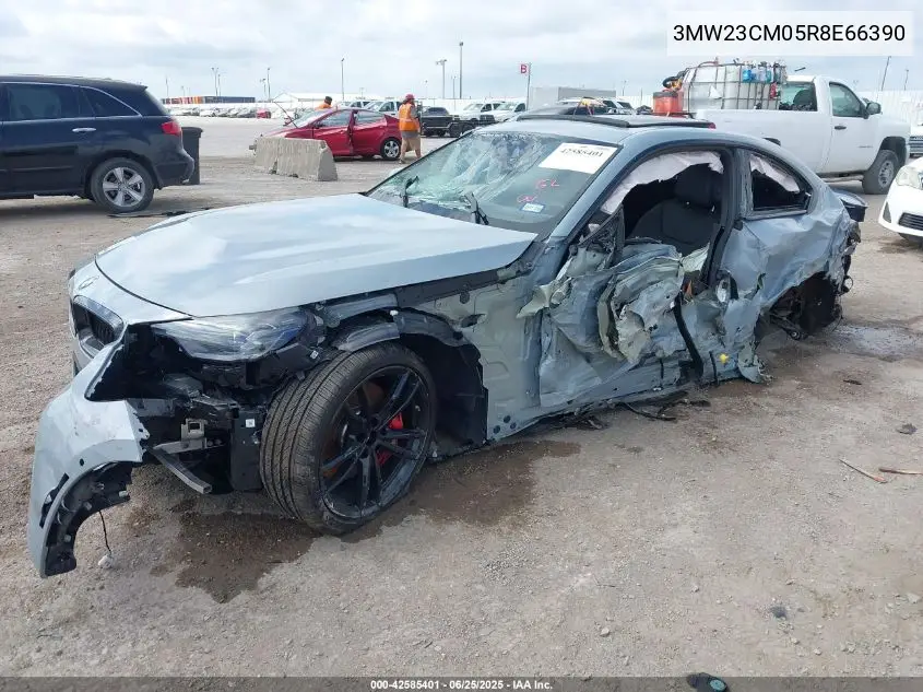2024 BMW 230 I VIN: 3MW23CM05R8E66390 Lot: 42585401