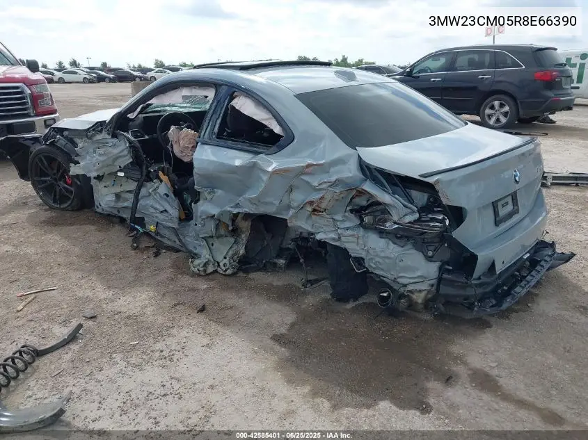 2024 BMW 230 I VIN: 3MW23CM05R8E66390 Lot: 42585401