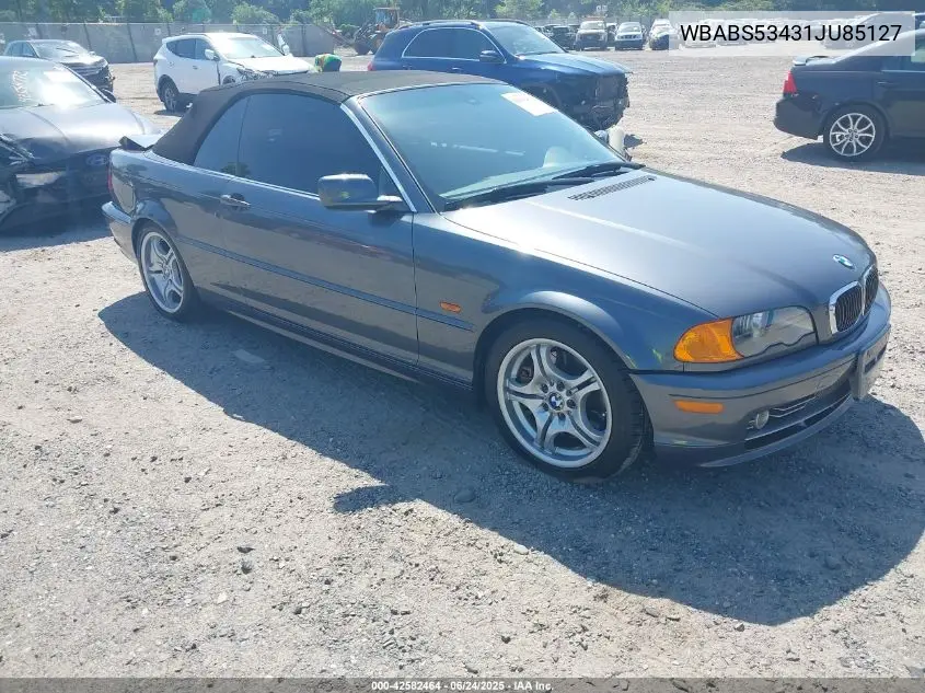 2001 BMW 330Ci VIN: WBABS53431JU85127 Lot: 42582464