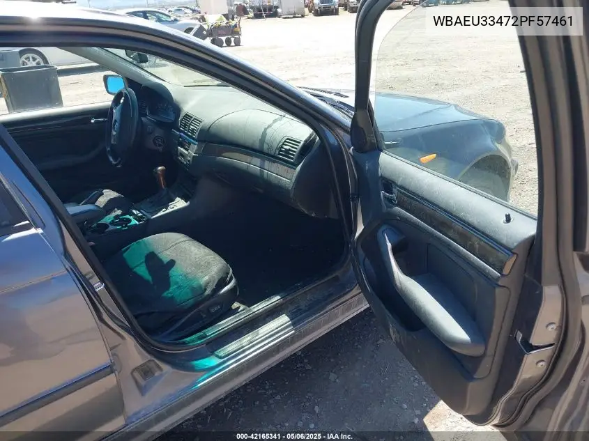 2002 BMW 325Xi VIN: WBAEU33472PF57461 Lot: 42165341