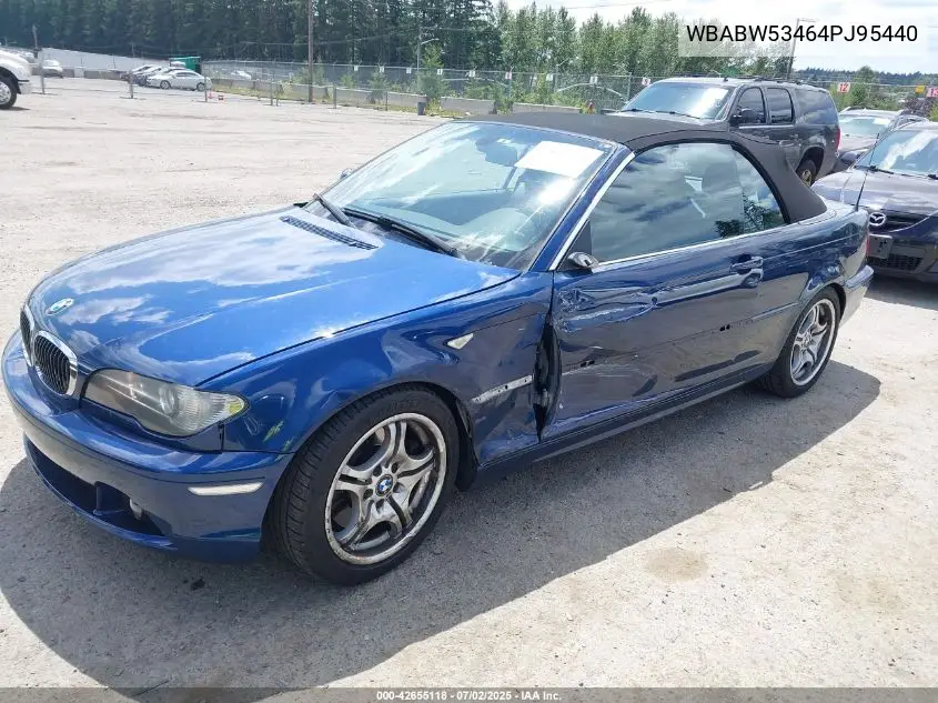 2004 BMW 330Ci VIN: WBABW53464PJ95440 Lot: 42655118