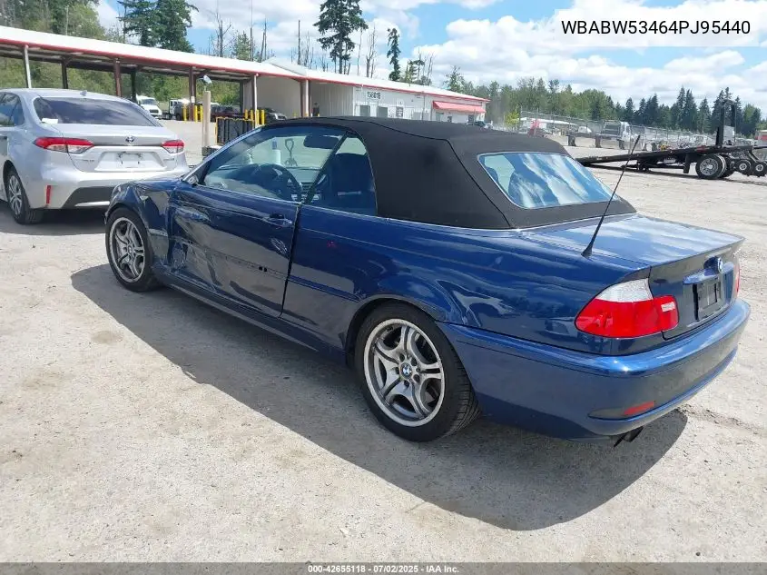 2004 BMW 330Ci VIN: WBABW53464PJ95440 Lot: 42655118