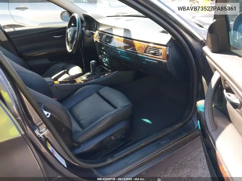 2007 BMW 335I VIN: WBAVB73527PA85361 Lot: 42202729