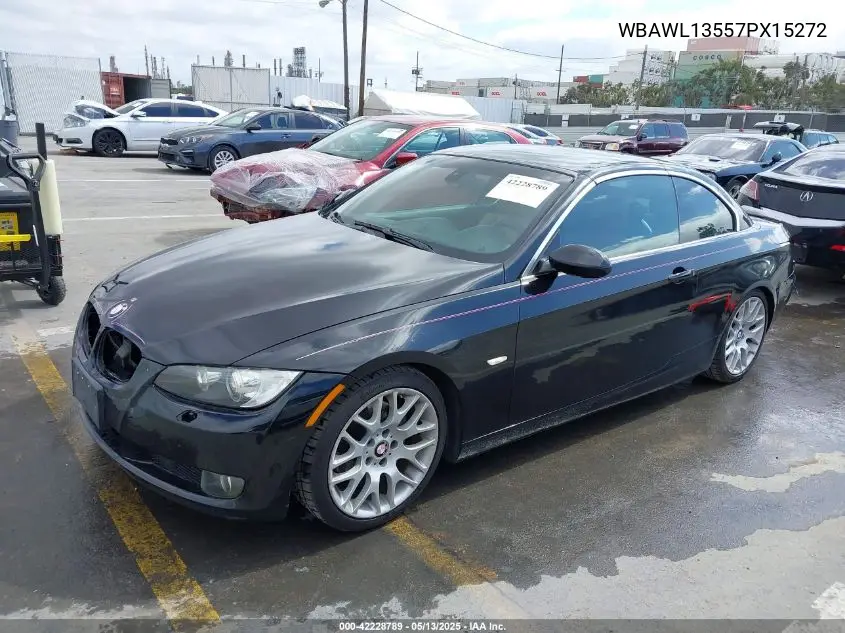 2007 BMW 328I VIN: WBAWL13557PX15272 Lot: 42228789