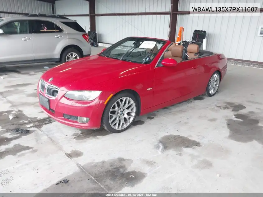 2007 BMW 328I VIN: WBAWL135X7PX11007 Lot: 42236388