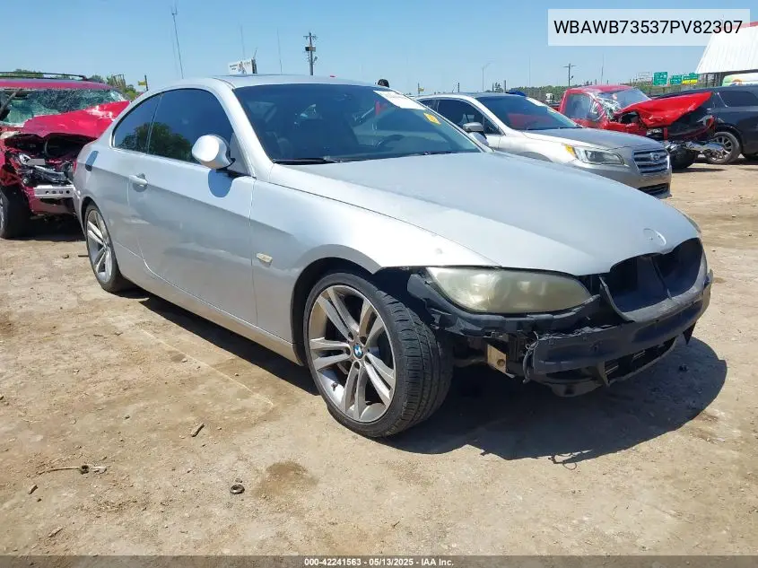 2007 BMW 335I VIN: WBAWB73537PV82307 Lot: 42241563
