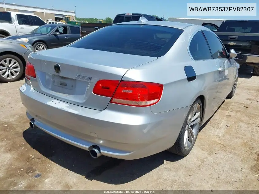2007 BMW 335I VIN: WBAWB73537PV82307 Lot: 42241563