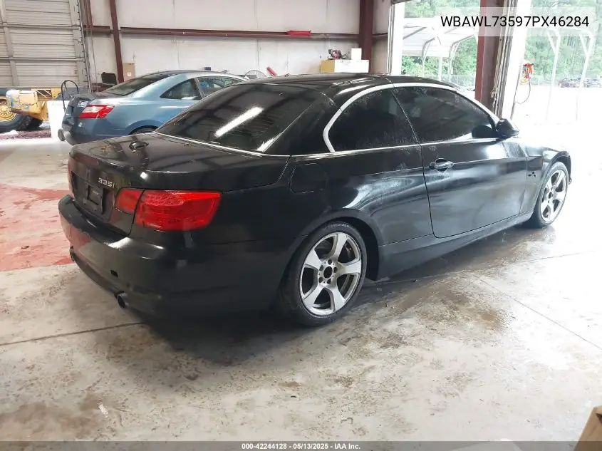 2007 BMW 335I VIN: WBAWL73597PX46284 Lot: 42244128