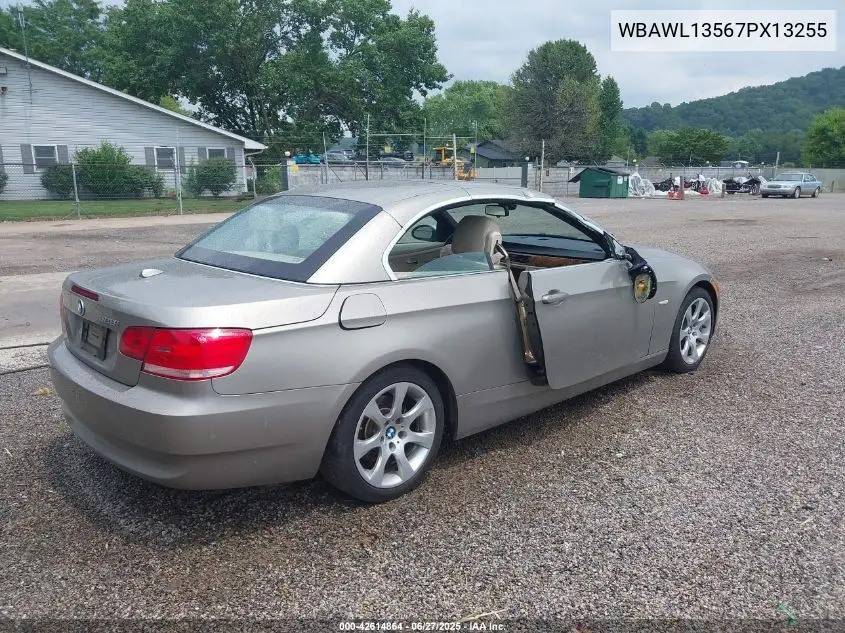 2007 BMW 328I VIN: WBAWL13567PX13255 Lot: 42614864