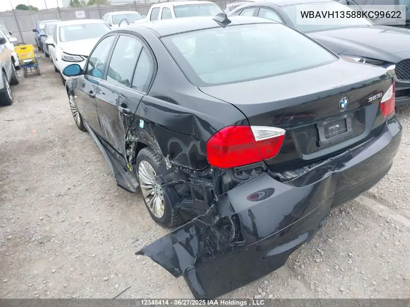 WBAVH13588KC99622 2008 BMW 323 I