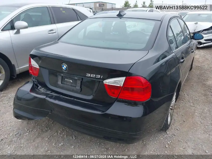 WBAVH13588KC99622 2008 BMW 323 I