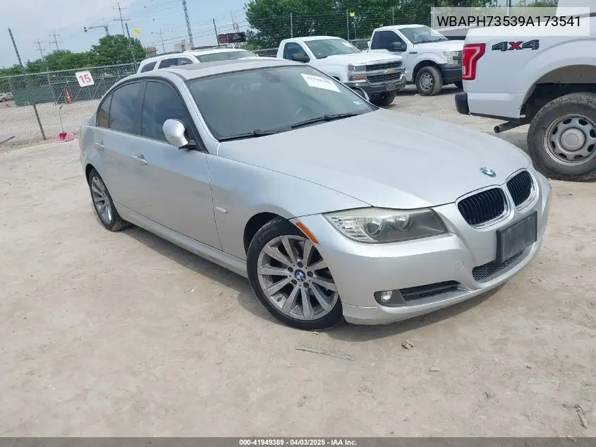 2009 BMW 328I VIN: WBAPH73539A173541 Lot: 41949389