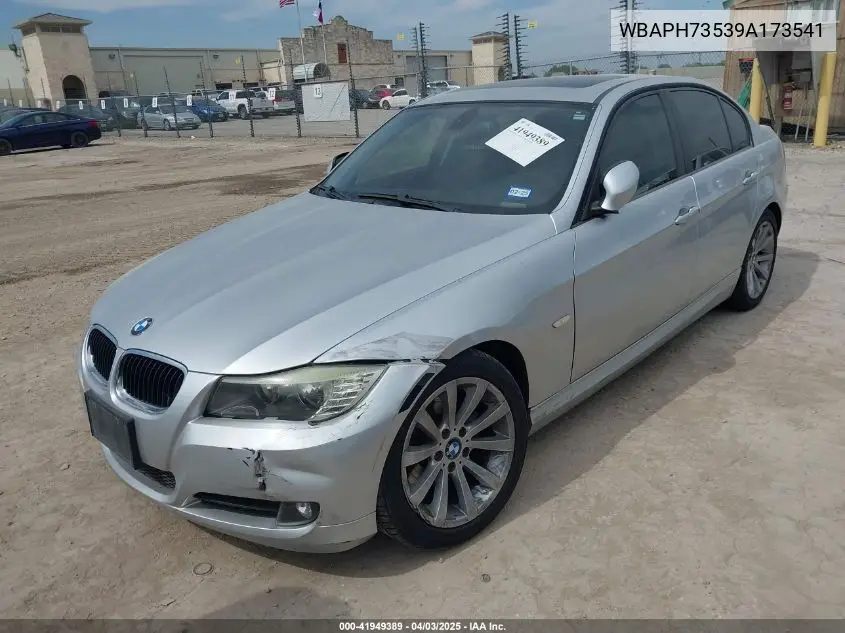 2009 BMW 328I VIN: WBAPH73539A173541 Lot: 41949389