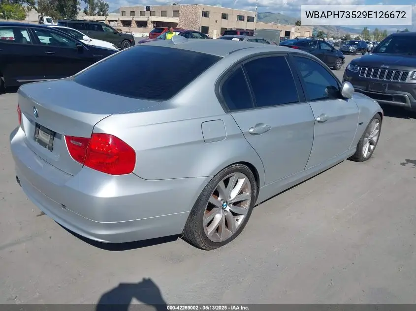 2009 BMW 328I VIN: WBAPH73529E126672 Lot: 42269002