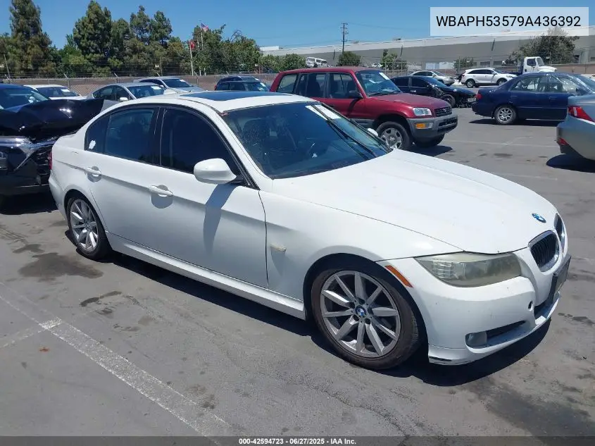 2009 BMW 328I VIN: WBAPH53579A436392 Lot: 42594723