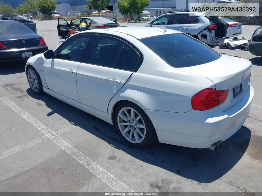 2009 BMW 328I VIN: WBAPH53579A436392 Lot: 42594723