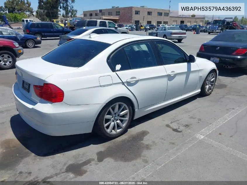 2009 BMW 328I VIN: WBAPH53579A436392 Lot: 42594723