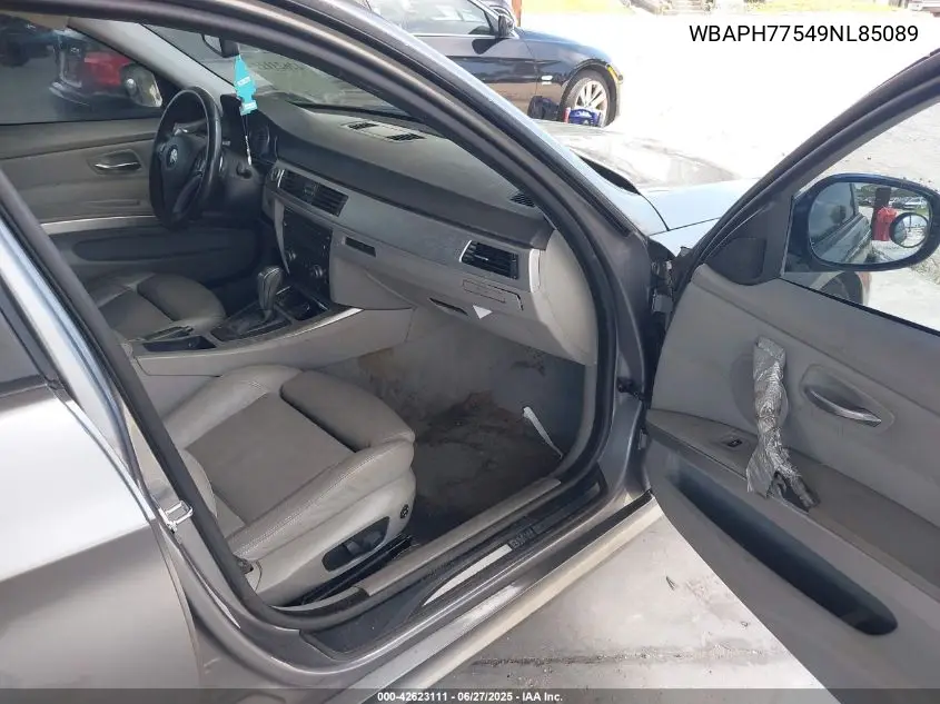 2009 BMW 328I VIN: WBAPH77549NL85089 Lot: 42623111