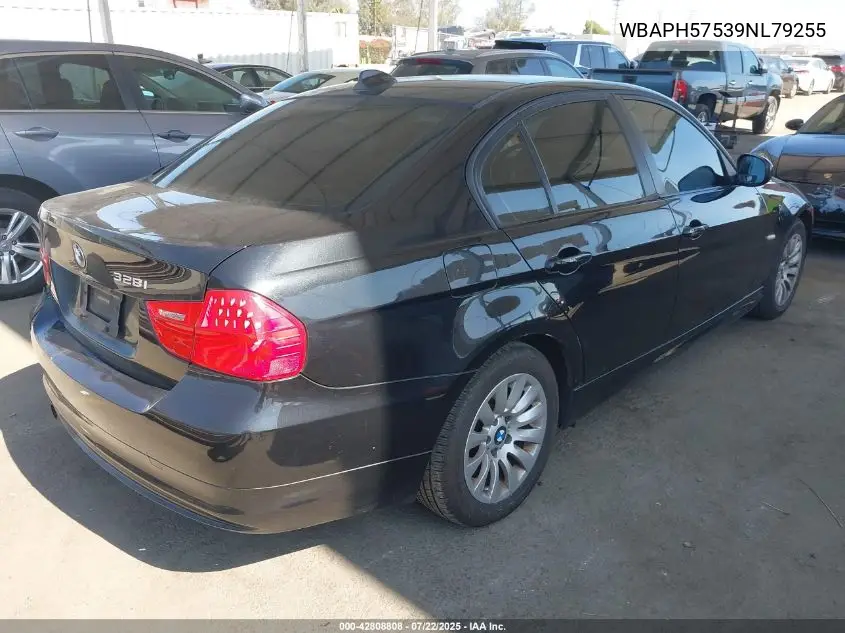 2009 BMW 328I VIN: WBAPH57539NL79255 Lot: 42808808