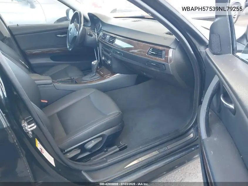 2009 BMW 328I VIN: WBAPH57539NL79255 Lot: 42808808