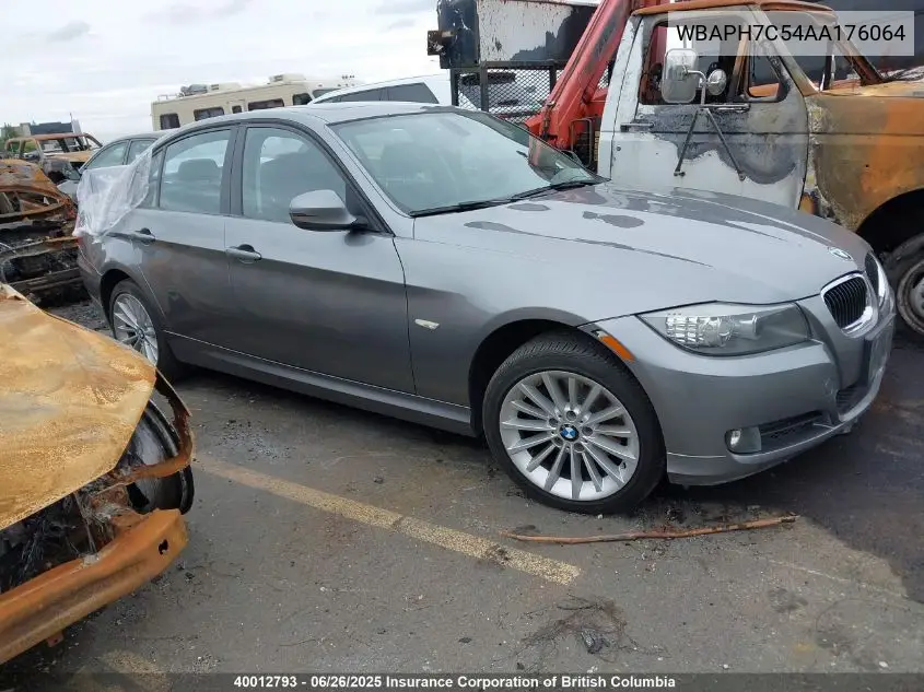 2010 BMW 328 I VIN: WBAPH7C54AA176064 Lot: 40012793