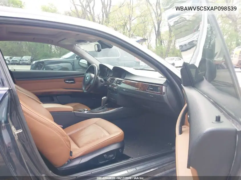 2010 BMW 328I xDrive VIN: WBAWV5C5XAP098539 Lot: 42044639
